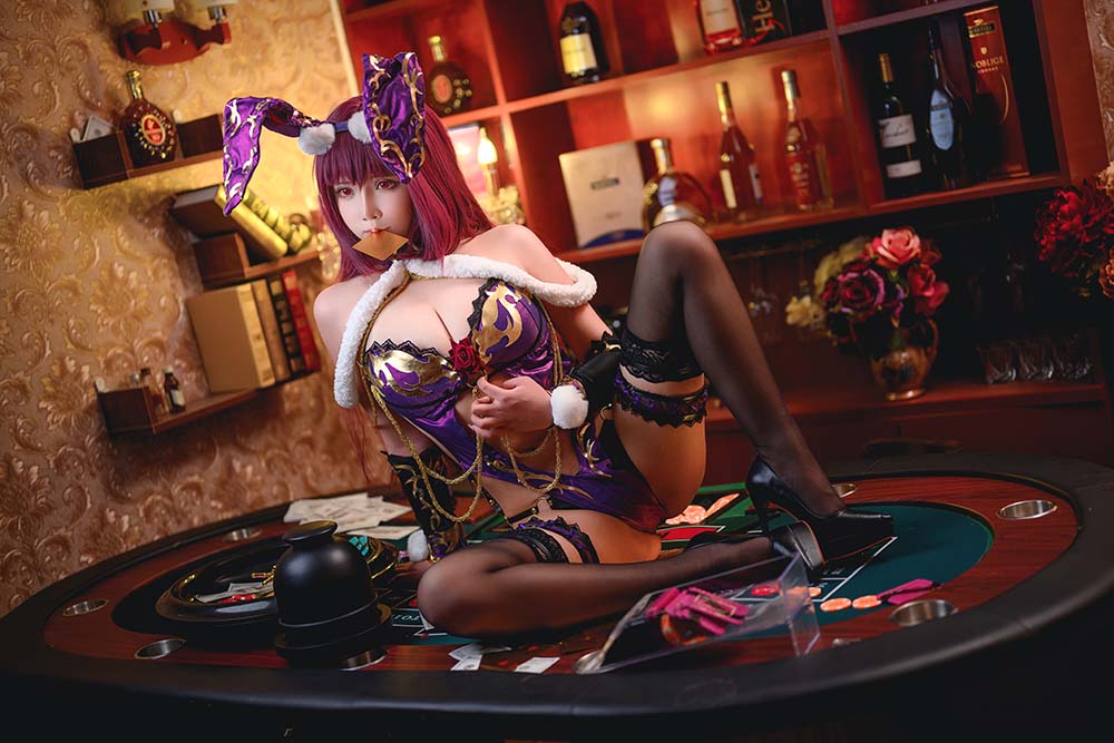 抱走莫子aa – 兔女郎 Cosplay-第2张