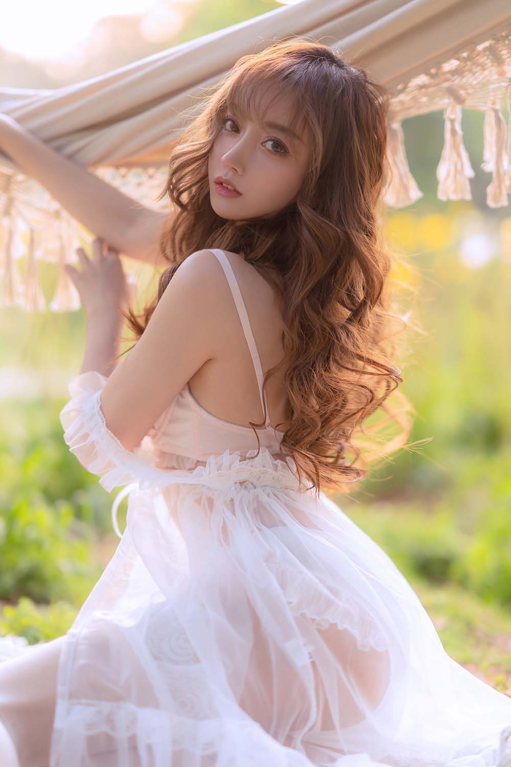 过期米线线喵 – 夏日限定 吊床 Cosplay-第2张