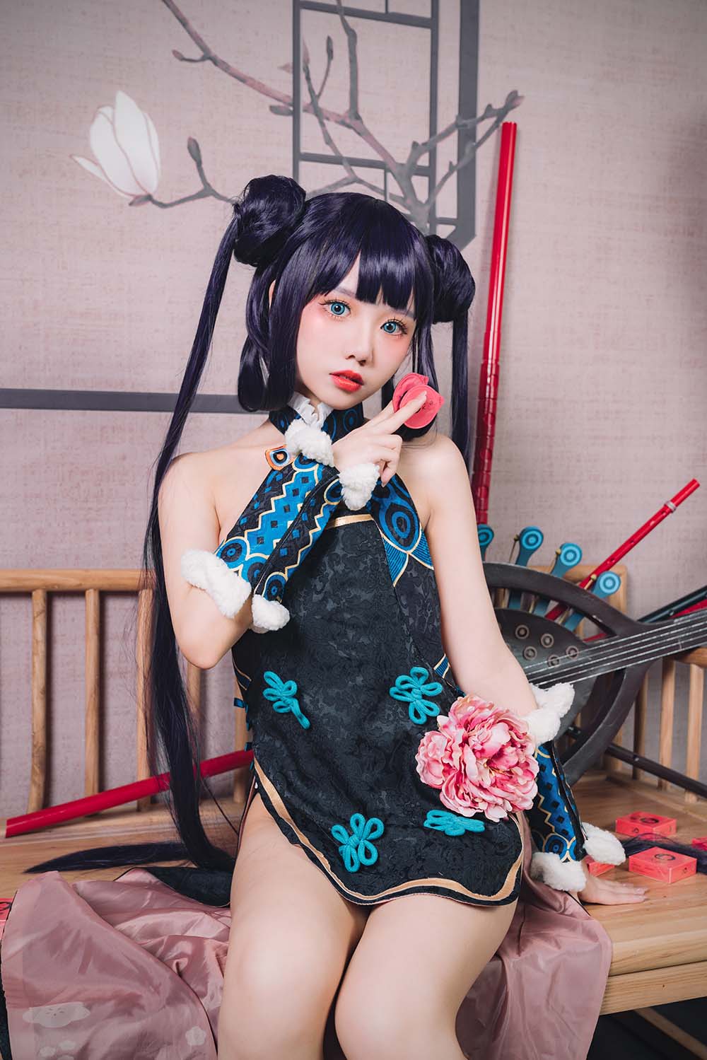 果咩酱w – 杨贵妃 Cosplay-第1张