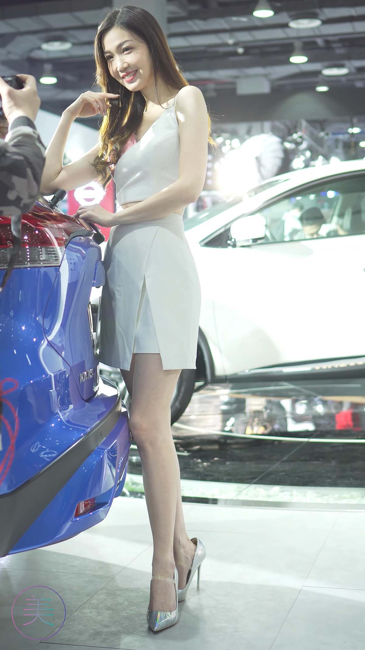 2021 广州华南车展 Racing Model NISSAN车模01 街拍-第1张