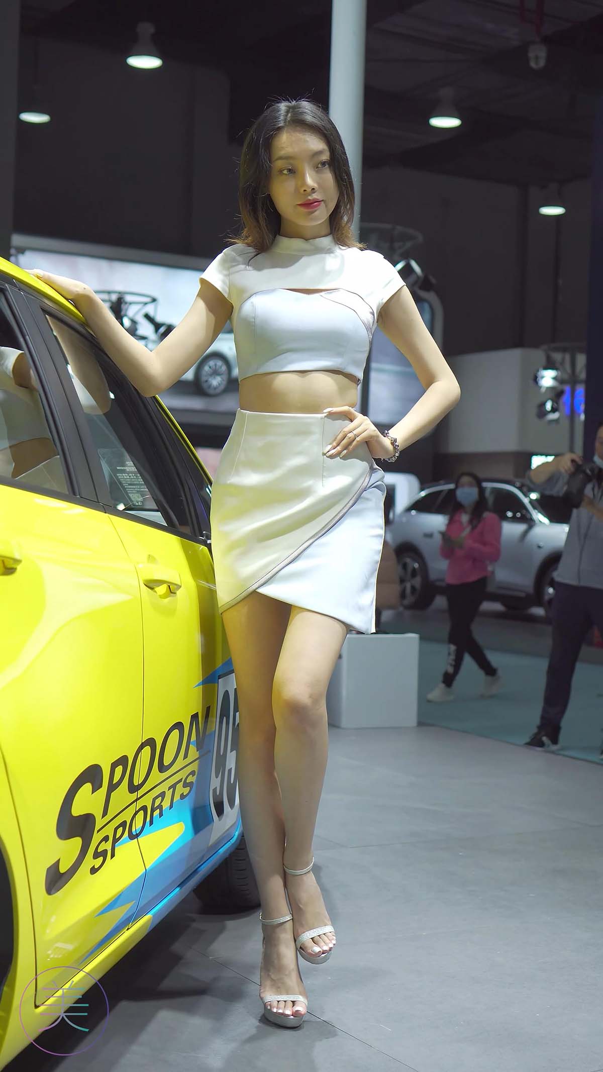 2021 广州华南车展 Racing Model HONDA车模01 街拍-第2张