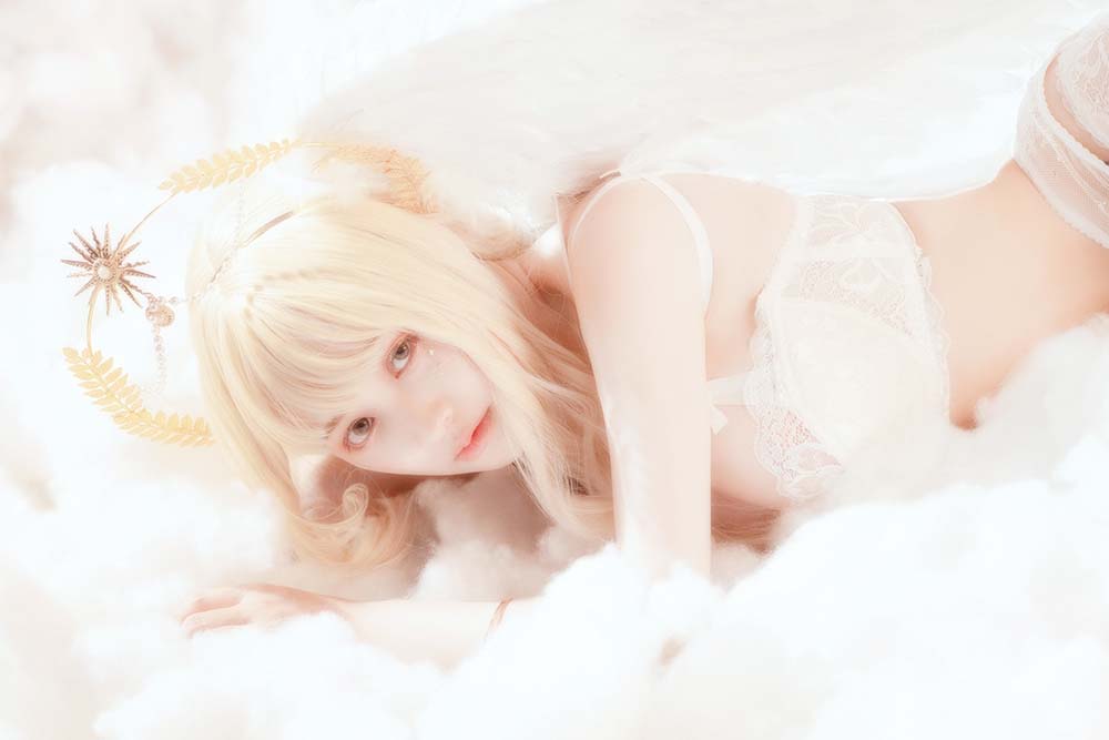 脱尾巴Mizuki – 天使 Cosplay-第2张