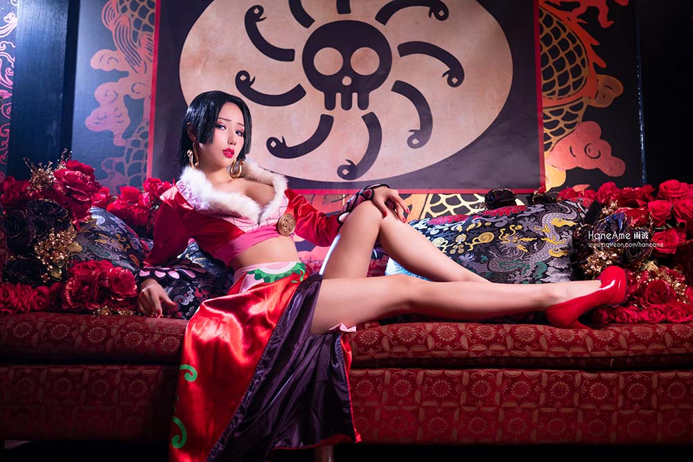 Hane Ame 雨波写真 – 蛇姬 Cosplay-第1张