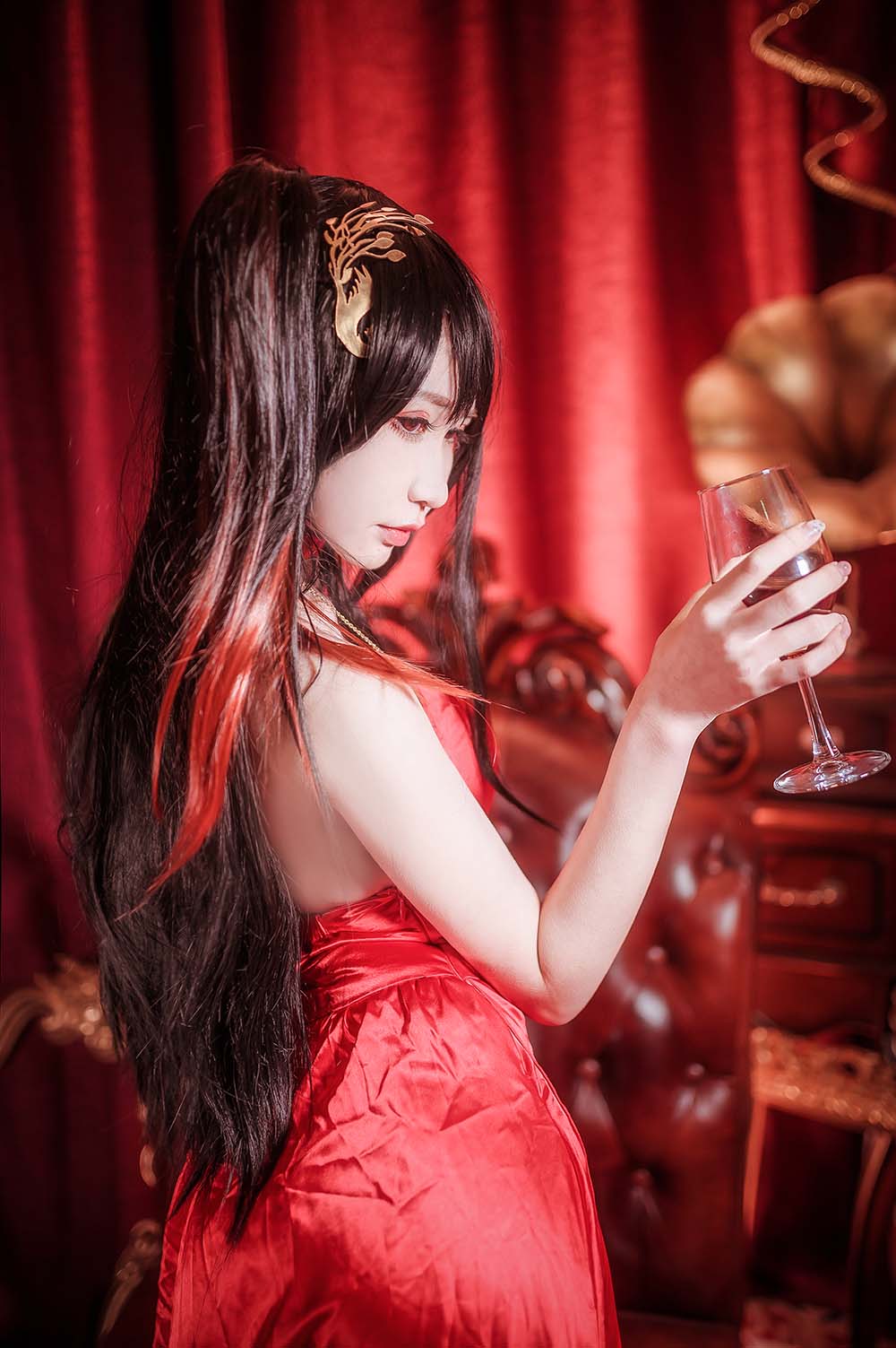 阮邑_Fairy – 大凤礼服 Cosplay-第1张