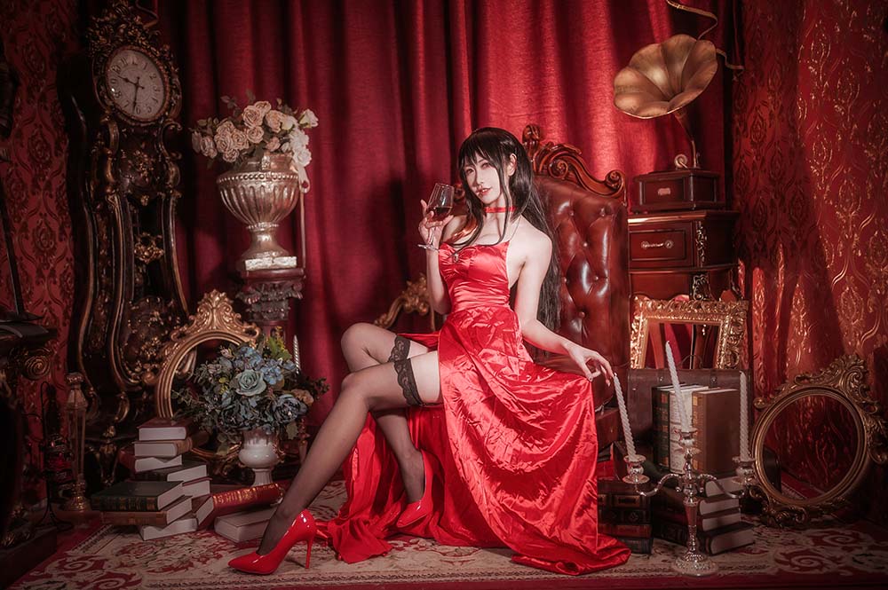 阮邑_Fairy – 大凤礼服 Cosplay-第2张