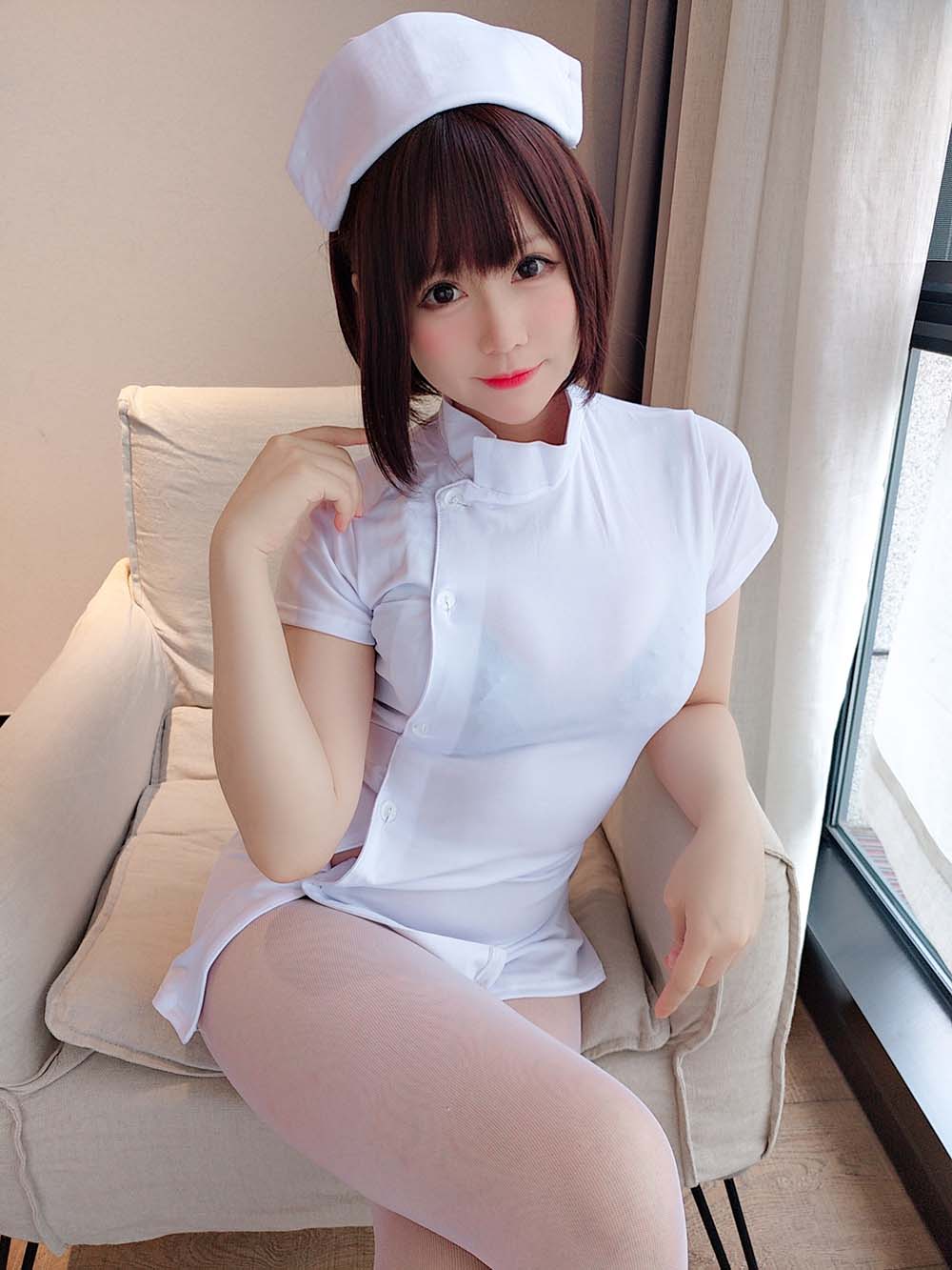 Nyako喵子 – 护士妹妹 Cosplay-第1张