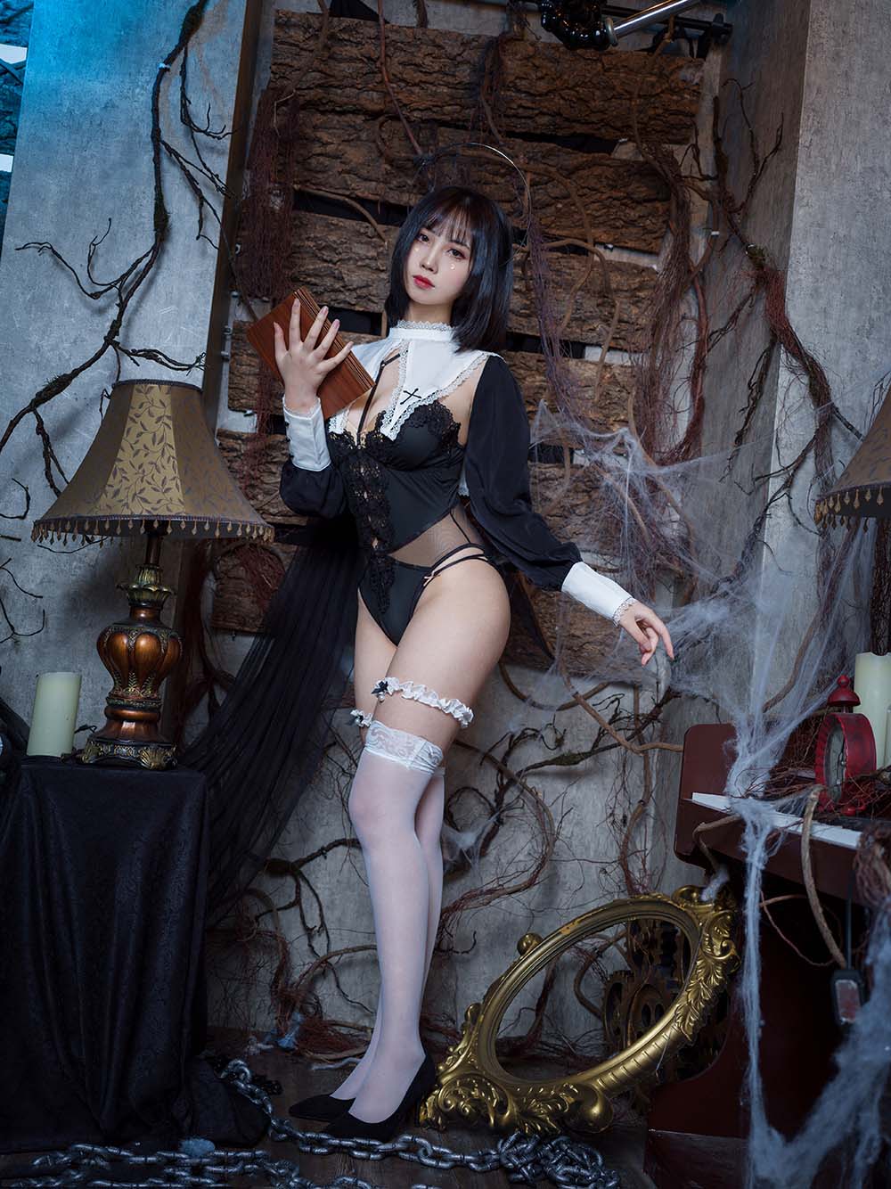 念雪ww – 修女 Cosplay-第2张