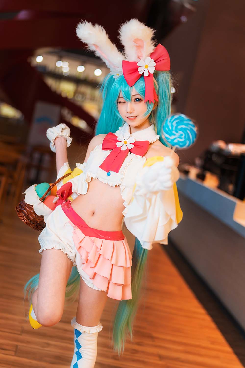 绮太郎Kitaro – 初音兔女郎 Cosplay-第1张