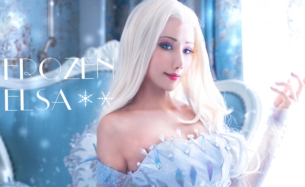 Hane Ame 雨波写真 – 冰雪奇緣 Cosplay-第2张