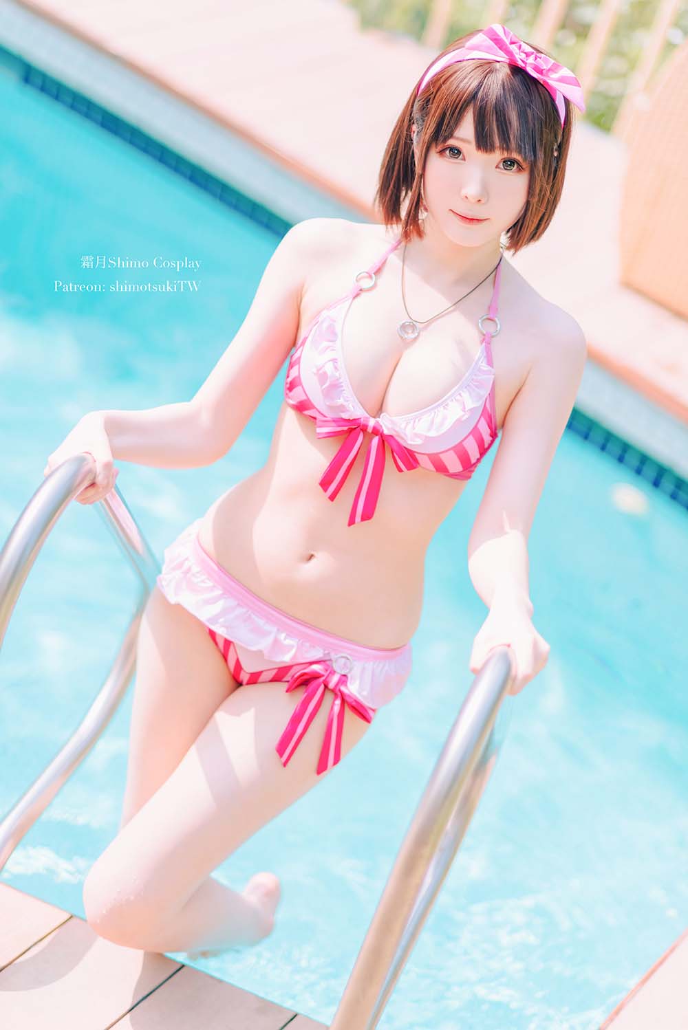 霜月shimo – 加藤惠泳衣 Cosplay-第1张