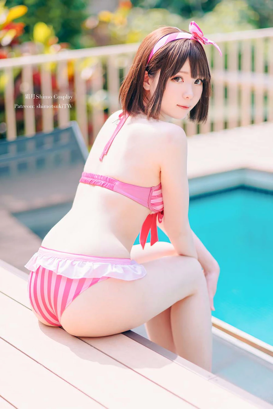 霜月shimo – 加藤惠泳衣 Cosplay-第2张