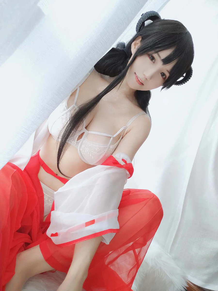 小仓千代w – 巫女DLC Cosplay-第1张