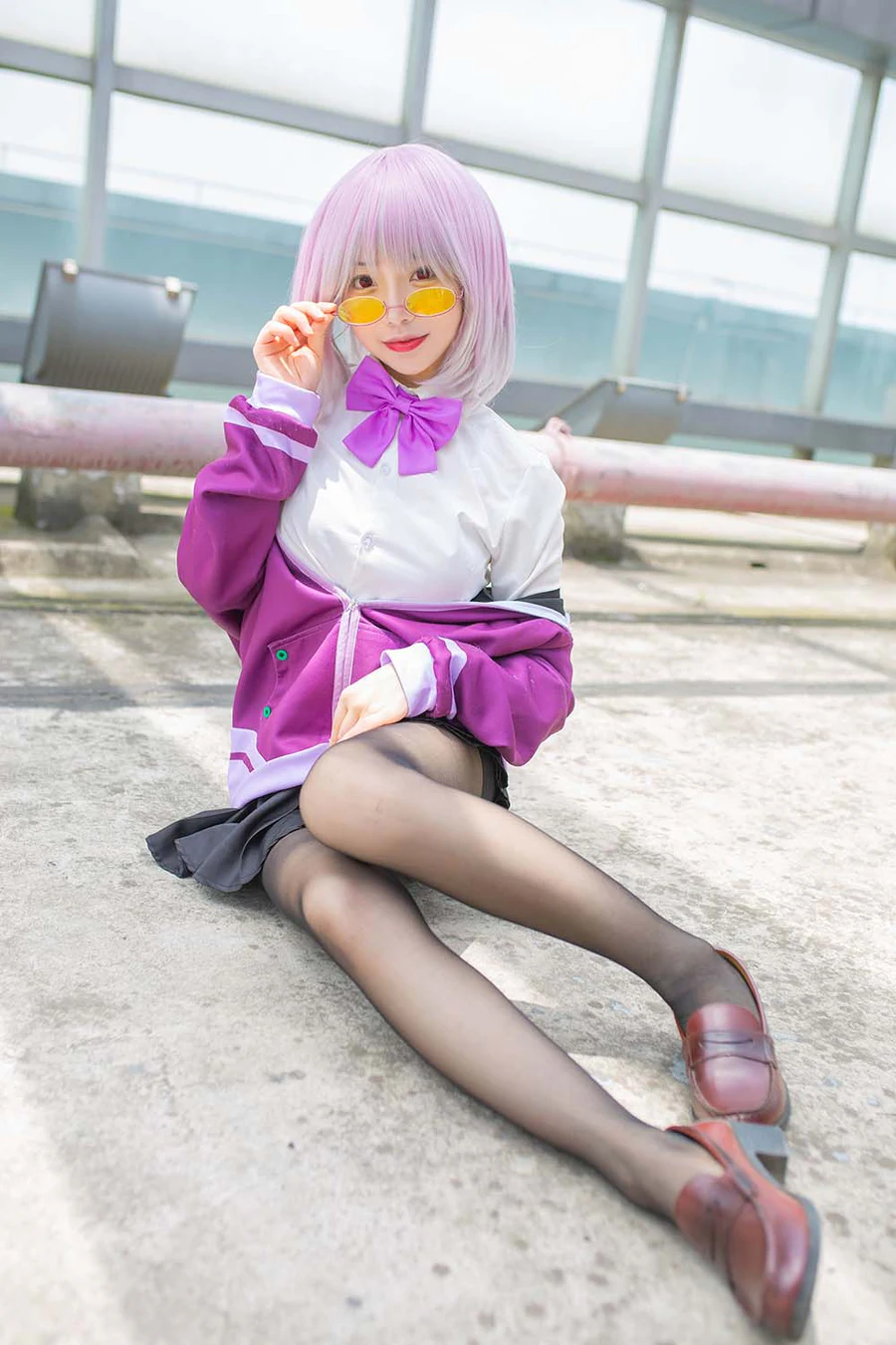 嘎潼 – 新条茜 Cosplay-第1张