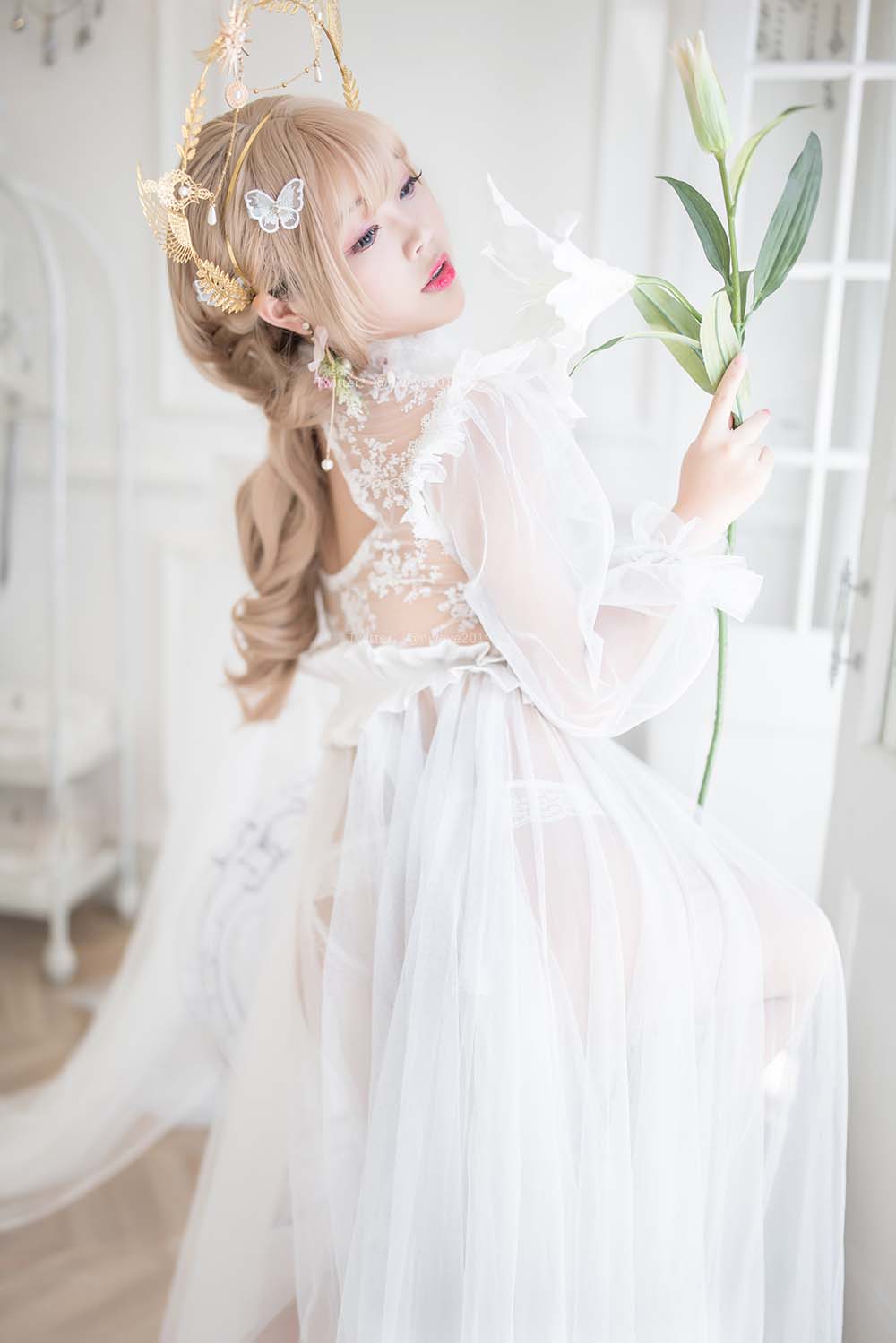 白烨 – 珍珠花嫁 Cosplay-第1张