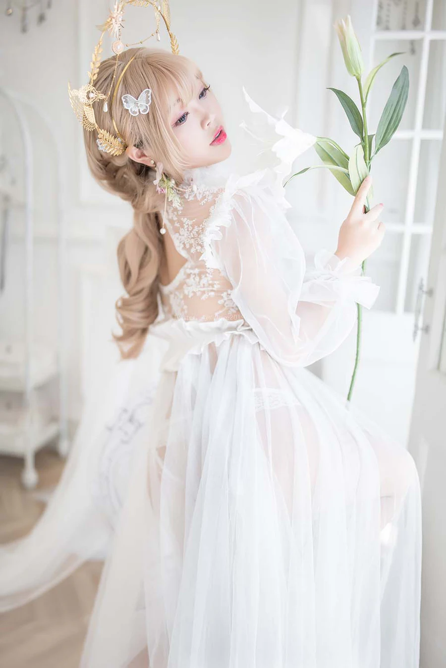 白烨 – 珍珠花嫁 Cosplay-第1张