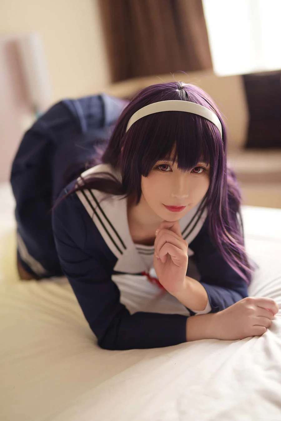九曲Jean – 霞之丘诗羽 Cosplay-第2张
