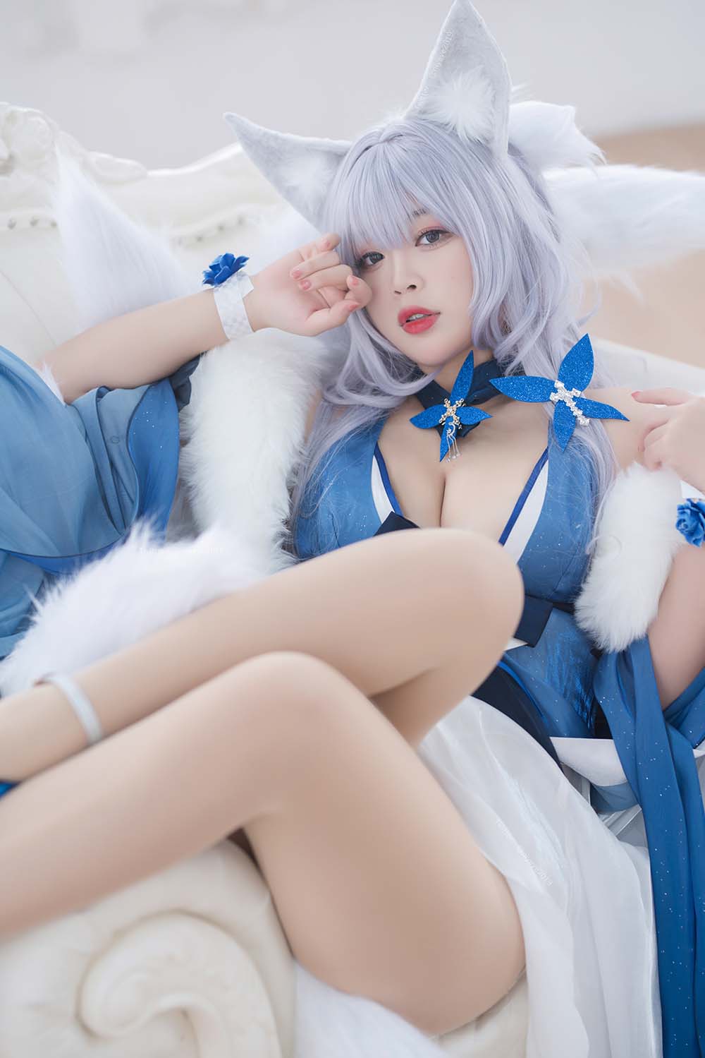 白烨 – 信浓睡衣诱惑 Cosplay-第1张