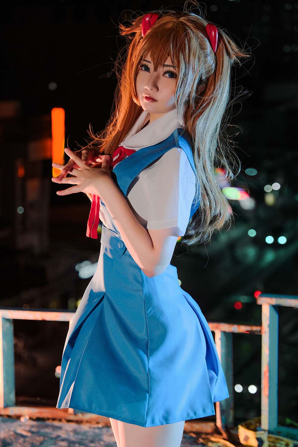 Potato Godzilla – Asuka Cosplay-第1张