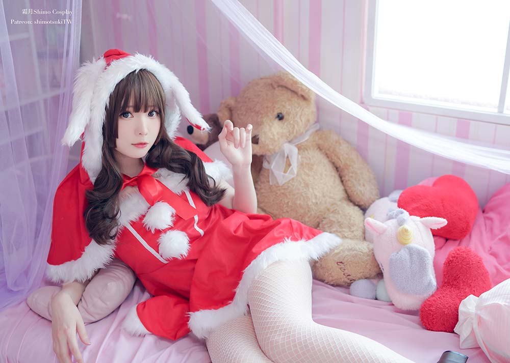 霜月shimo – 兔子圣诞节 Cosplay-第1张