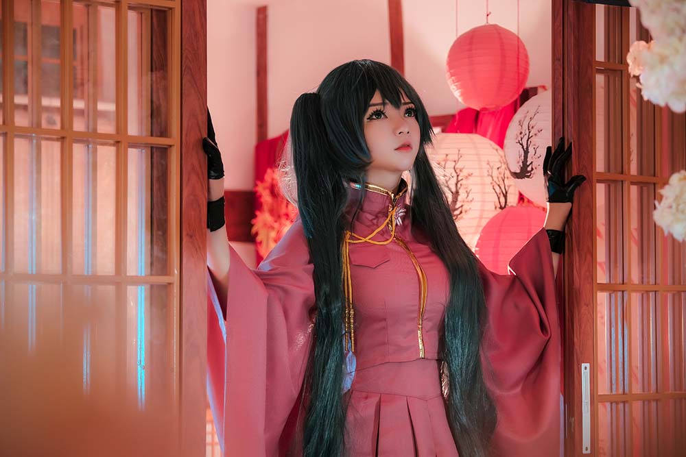 Potato Godzilla – Miku Senbonzakura Cosplay-第2张