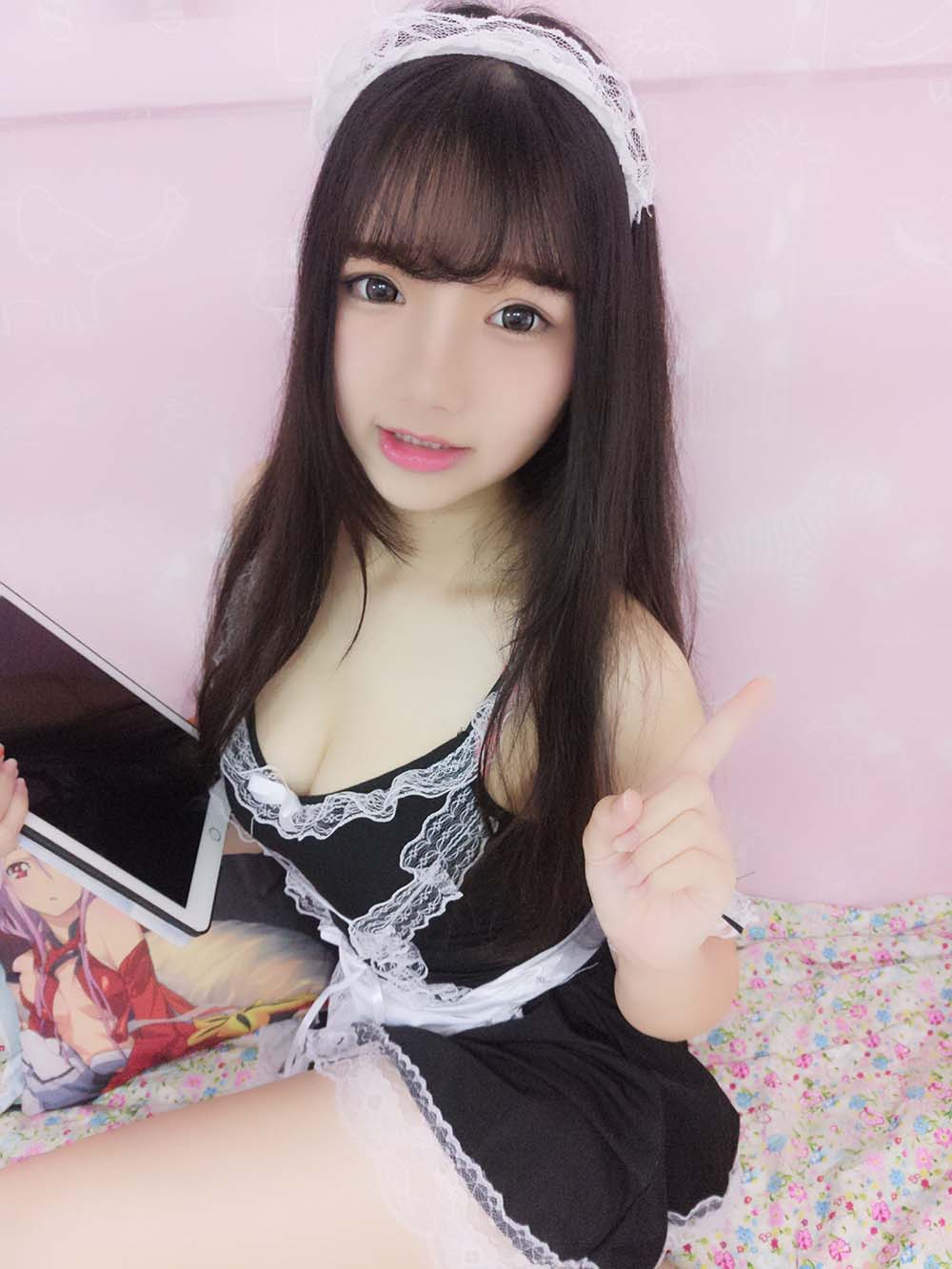 雪晴Astra – 小女仆 Cosplay-第2张