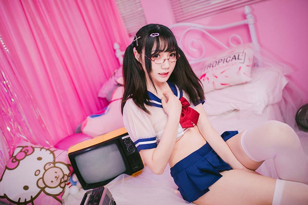 真央Mao – JK Cosplay-第1张