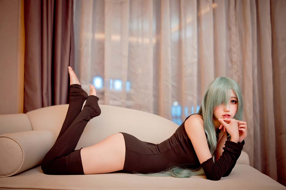 周叽是可爱兔兔 – 伊丽莎白连体衣 Cosplay-第2张