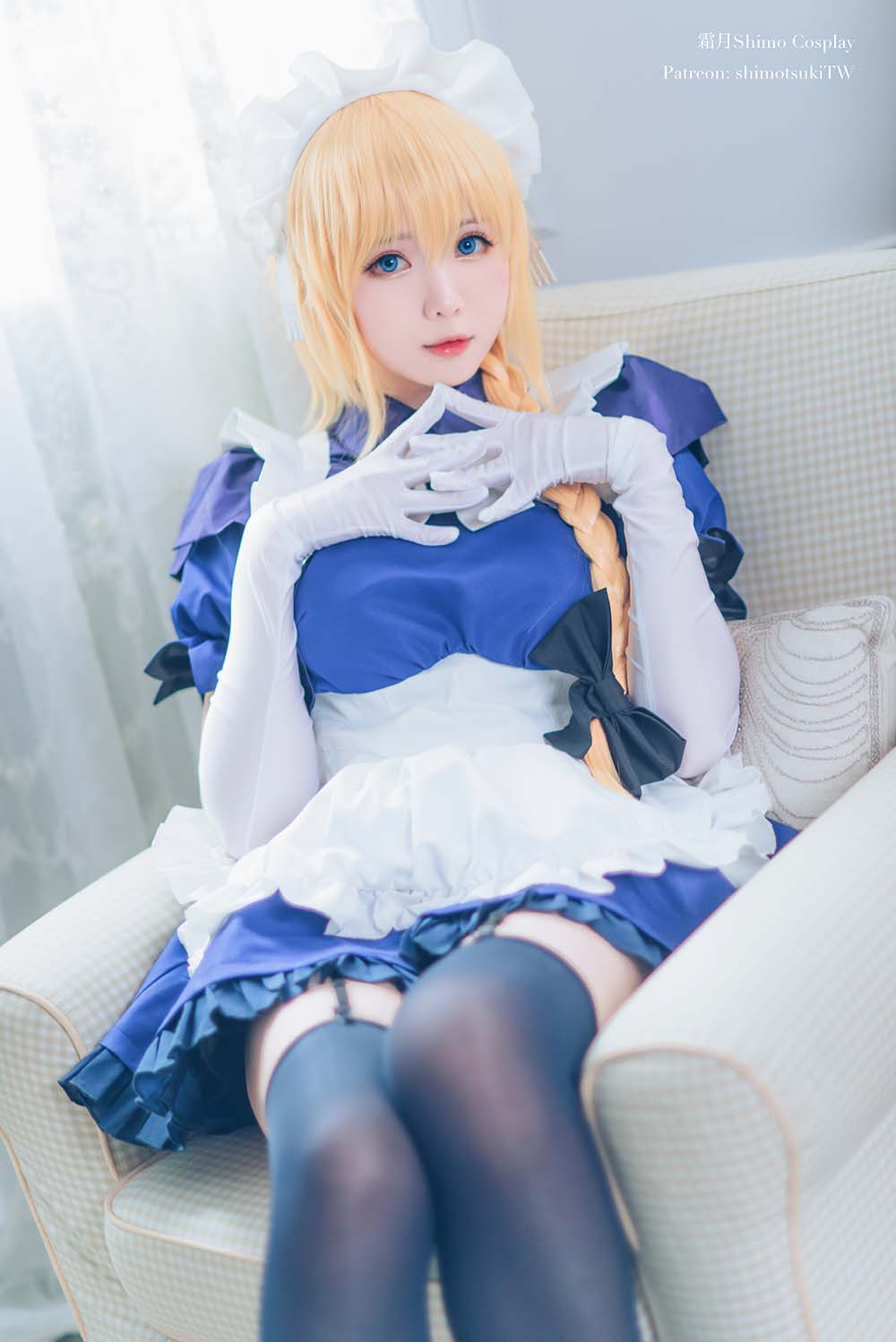 霜月shimo – 贞德 Cosplay-第1张