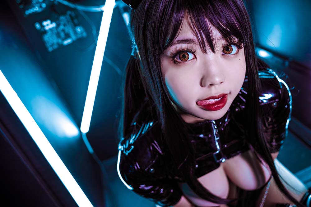 啊日日_Ganlory – 黑暗护士 Cosplay-第1张