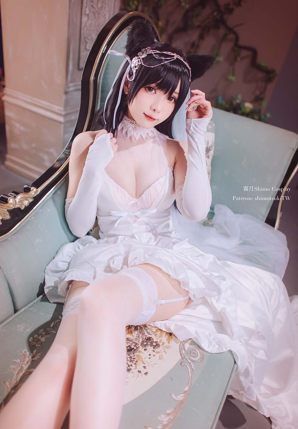 霜月shimo – 爱宕 Cosplay-第1张