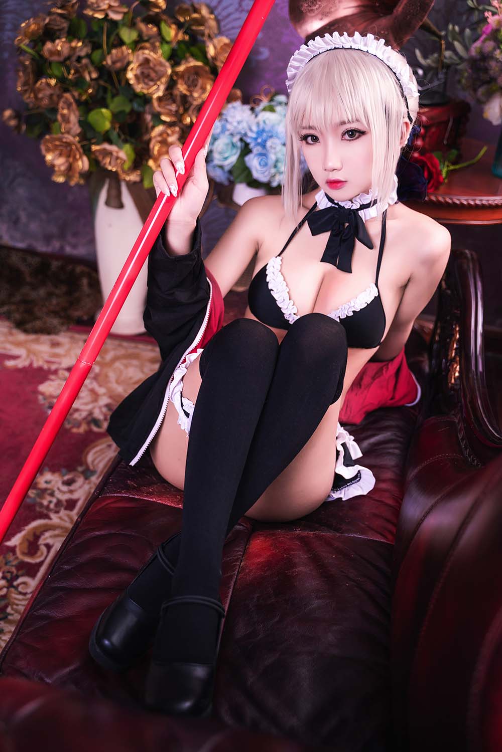 鬼畜瑶在不在w – 黑呆女仆 Cosplay-第1张