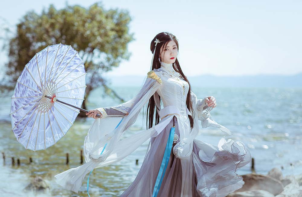 南桃Momoko – 蓬莱鹤梦 Cosplay-第1张