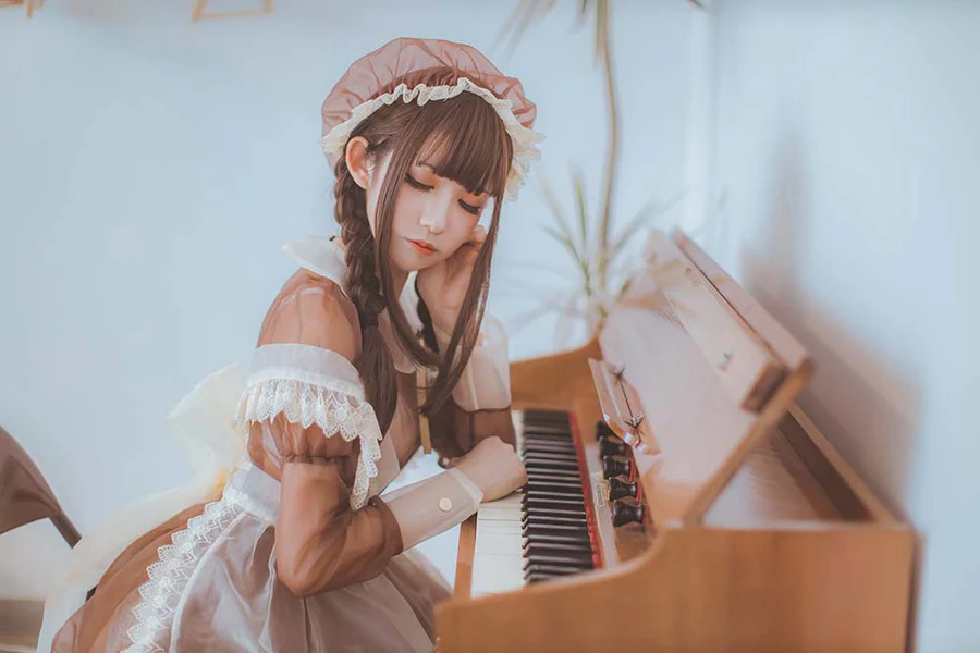 Coser衣衣 – 透明女仆 Cosplay-第1张
