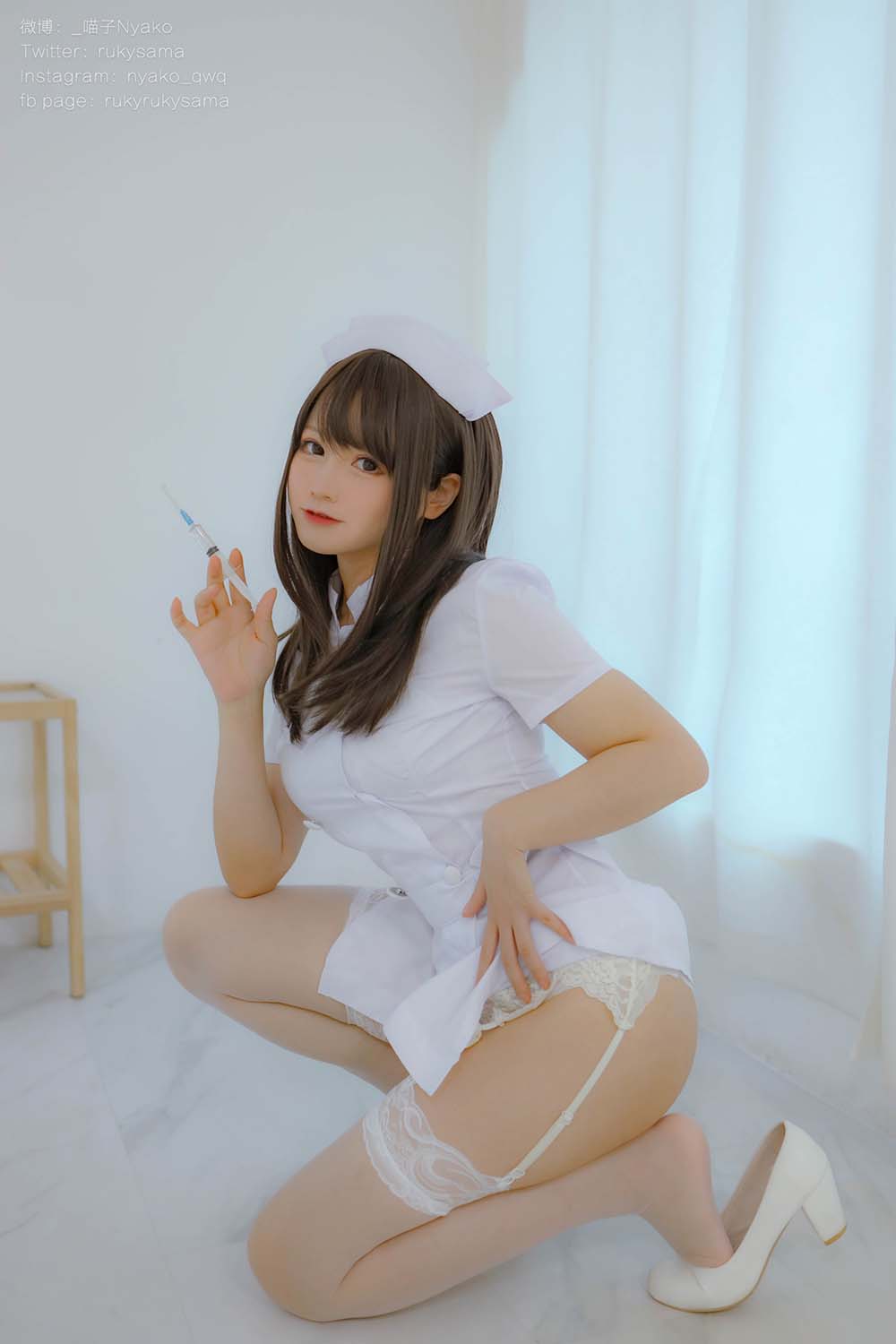 Nyako喵子 – 秘密病栋 Cosplay-第2张