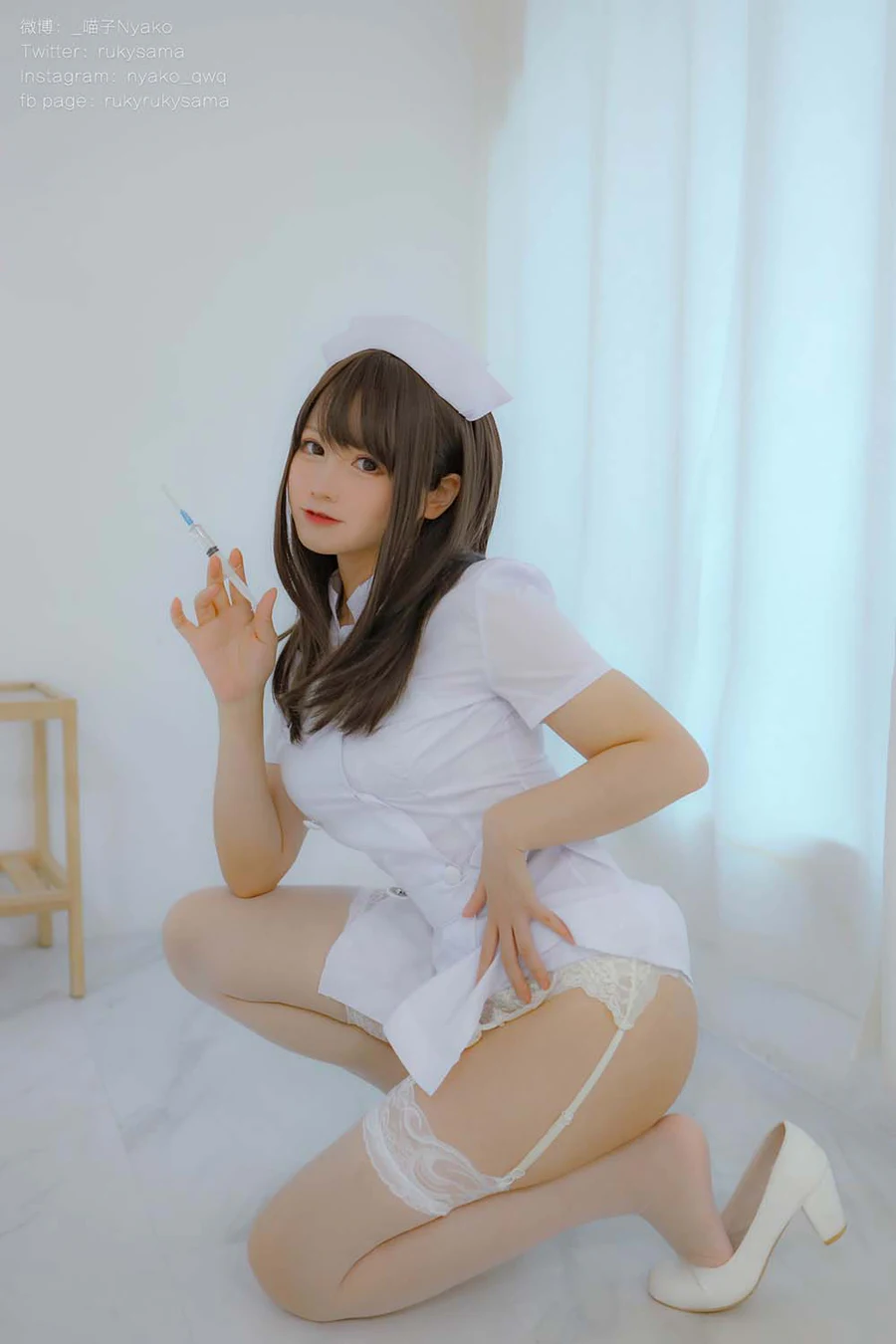 Nyako喵子 – 秘密病栋 Cosplay-第2张