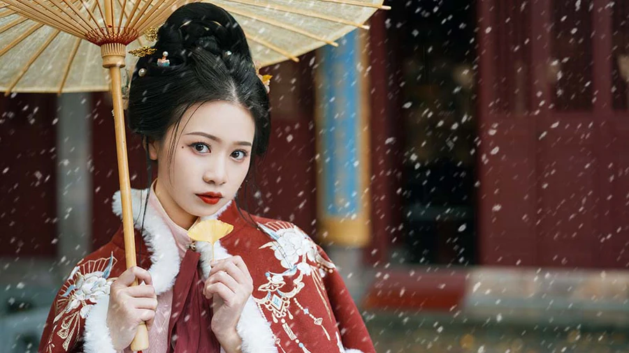 [YITUYU艺图语]2022.12.22 初雪 旺旺小小舒 YITUYU艺图语-第2张