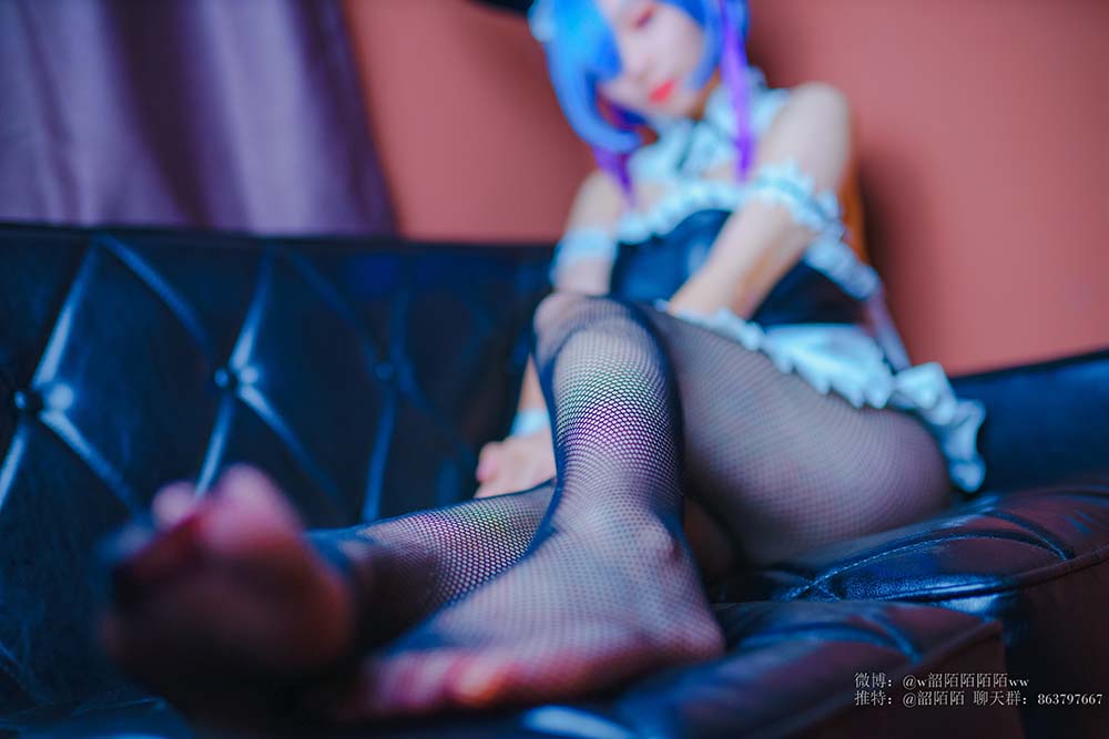 韶陌陌 – 雷姆 Cosplay-第2张