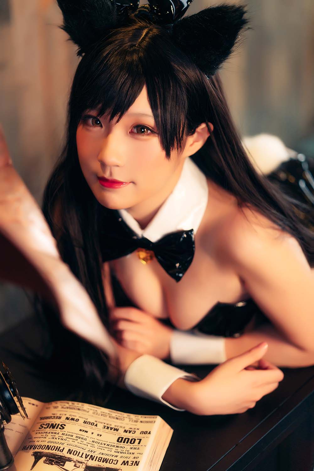 Mime弥美 – Azurlane Atago BUNNY ver Cosplay-第2张