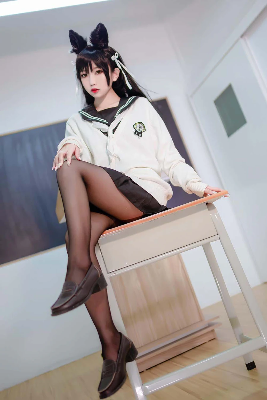 鬼畜瑶在不在w – JK制服 Cosplay-第1张