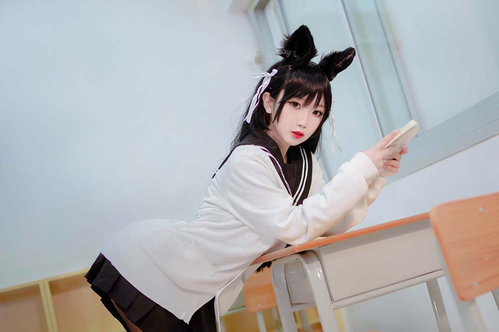 鬼畜瑶在不在w – JK制服 Cosplay-第2张