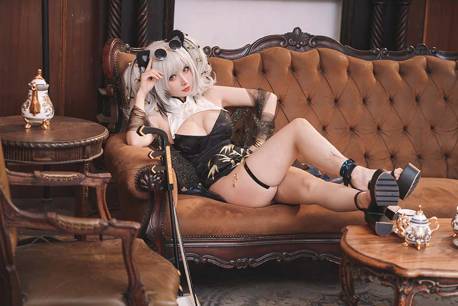 rioko凉凉子 – 食铁兽音乐会 Cosplay-第2张