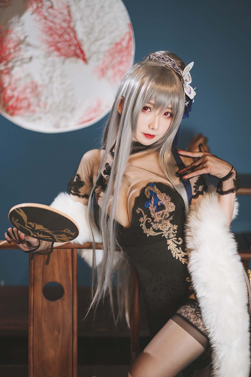 封疆疆v – 路易九世旗袍 Cosplay-第2张