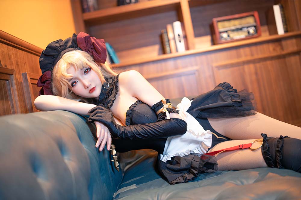 仙九Airi – 艾蕾女仆 Cosplay-第2张