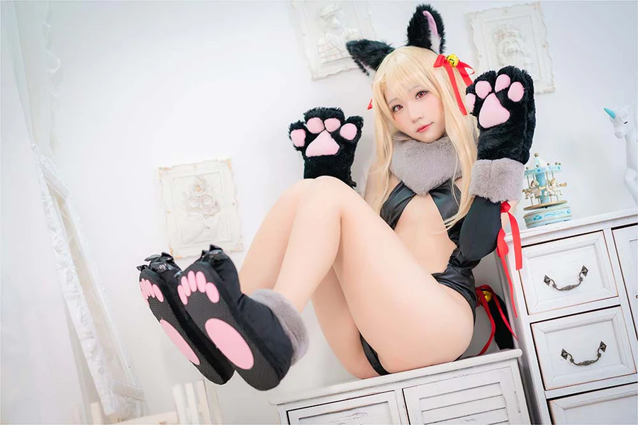 Mime弥美 – プリズマ イリヤ 金・猫 VER Cosplay-第2张