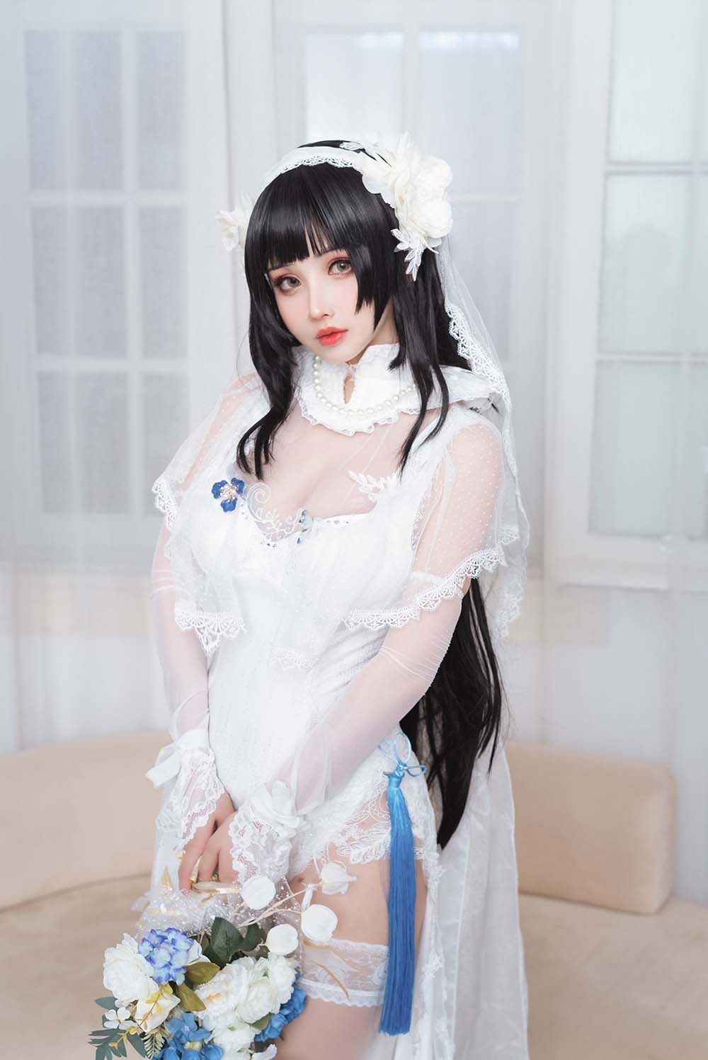 rioko凉凉子 – 95花嫁 Cosplay-第1张