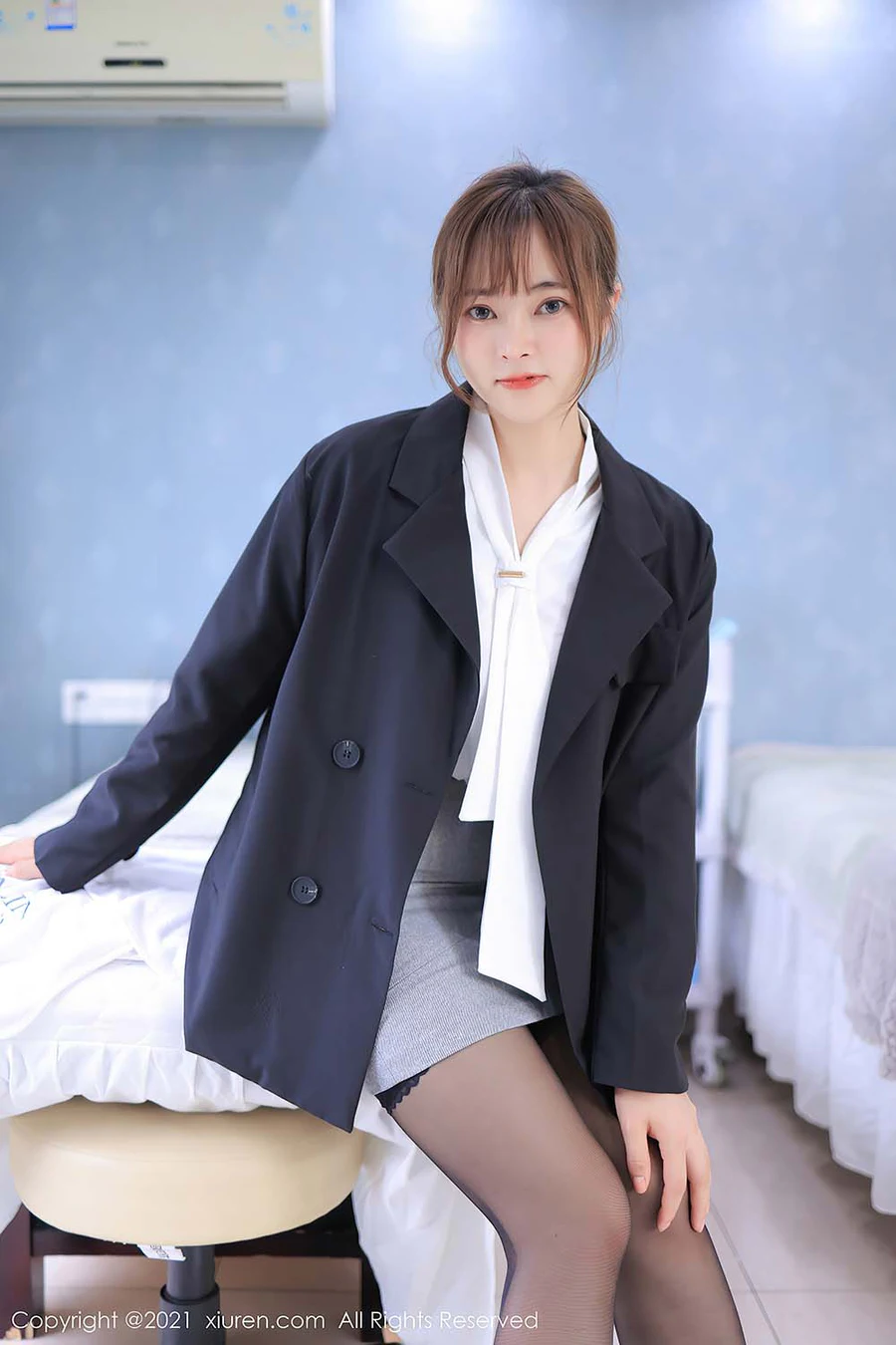 [Xiuren秀人网]2021.09.08 NO.3912 奈沐子 Xiuren秀人网-第2张