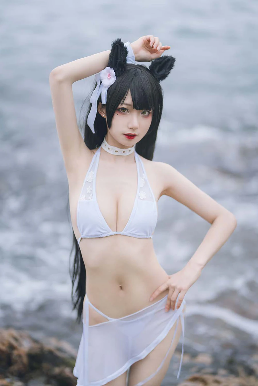 封疆疆v – 爱宕泳装 Cosplay-第1张