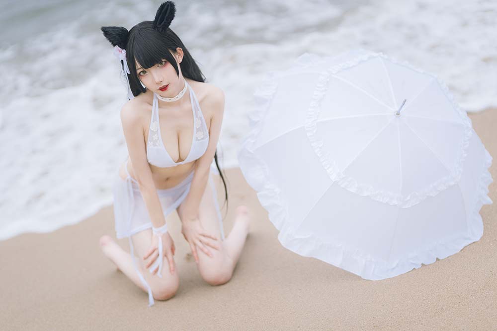 封疆疆v – 爱宕泳装 Cosplay-第2张
