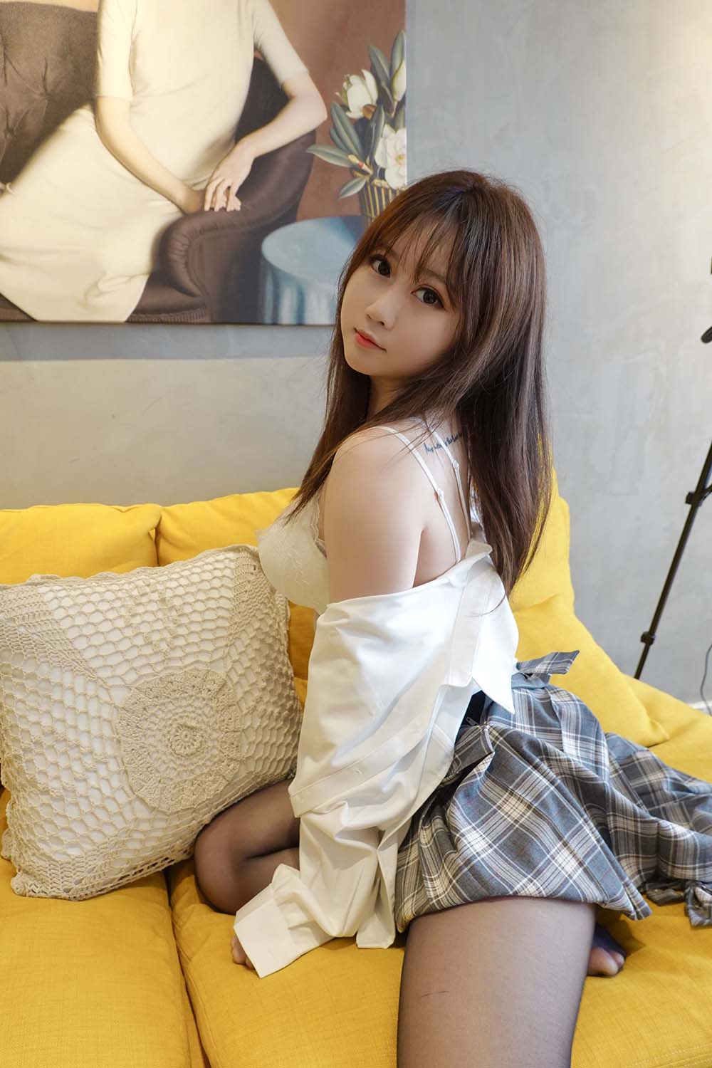 蜜桃少女是依酱呀 – jk制服 Cosplay-第2张