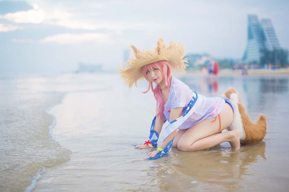 九曲Jean – 泳衣 Cosplay-第2张